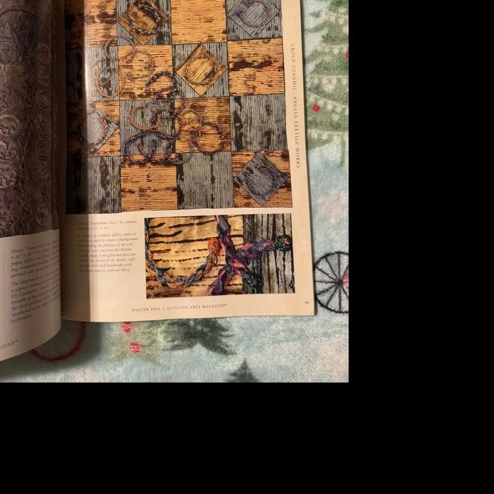 VTG Quilting Arts Magazine - Winter 2005 Edition Grannycore Trad Wife‎